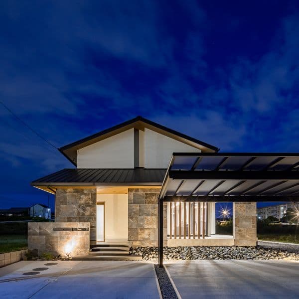 インダストリアルな家