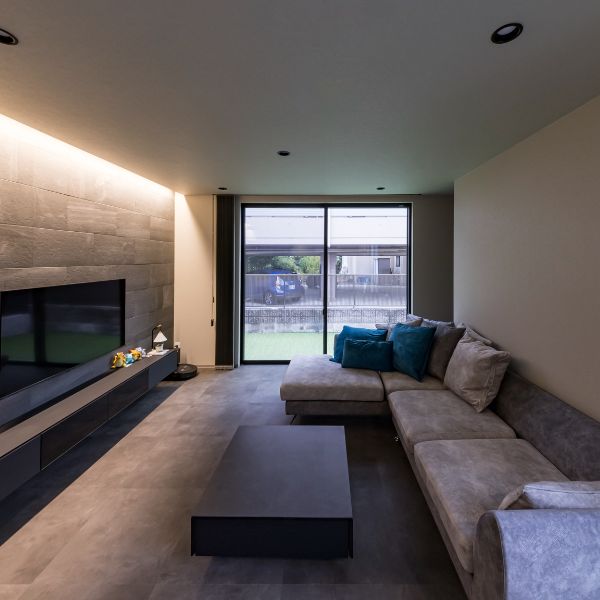 インダストリアルな家