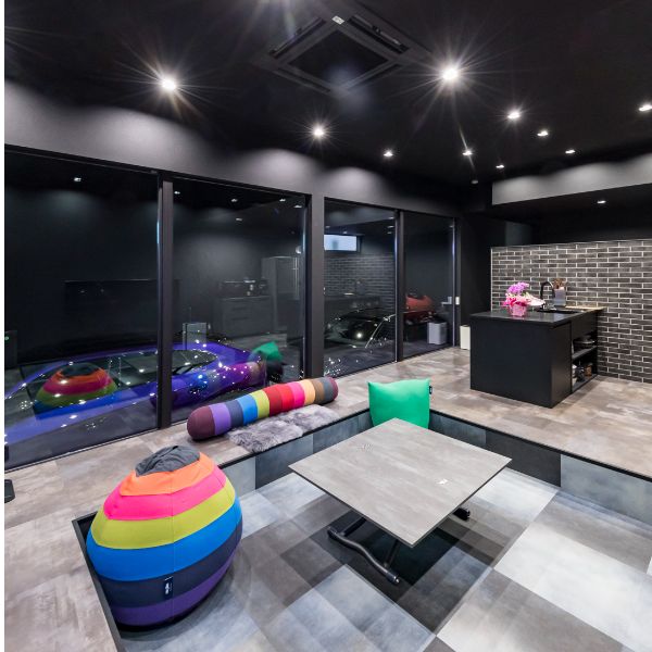 インダストリアルな家