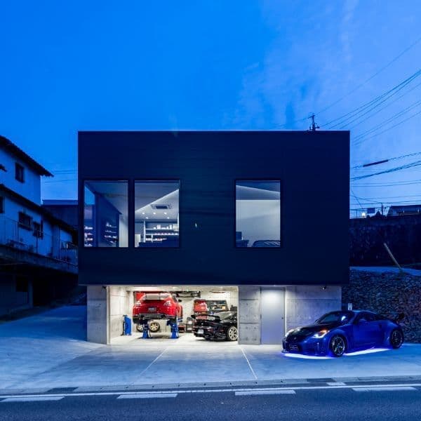 インダストリアルな家