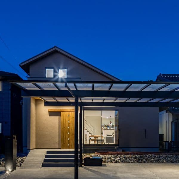 インダストリアルな家